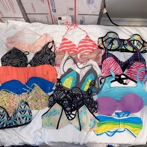 Bundle of 18 Swimsuit Tops